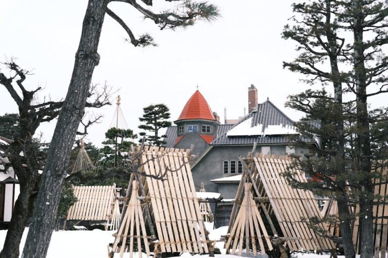 Photo prefabricated wooden houses